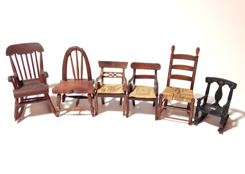 mini dollhouse chairs