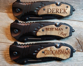 QUANTITY DISCOUNTS!!, Personalized tactical knife, personalized folding blade knife, personalized man's gift, Pocket knife, groomsman gifts