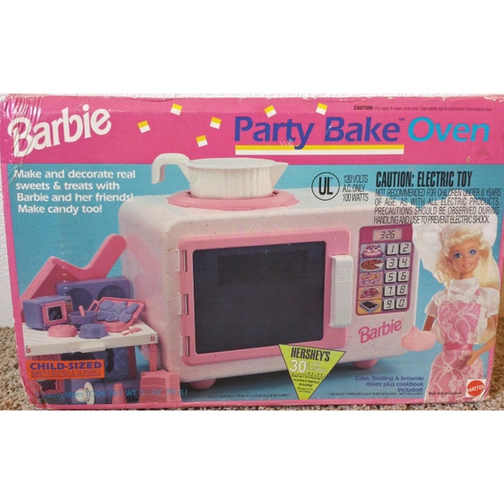 Items similar to Barbie Party Bake Oven by Mattel 1992 on Etsy