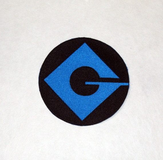 Despicable Me Gru Minion Logo Patch