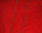 CHAIN 17" Long Gold-toned VINTAGE Necklace