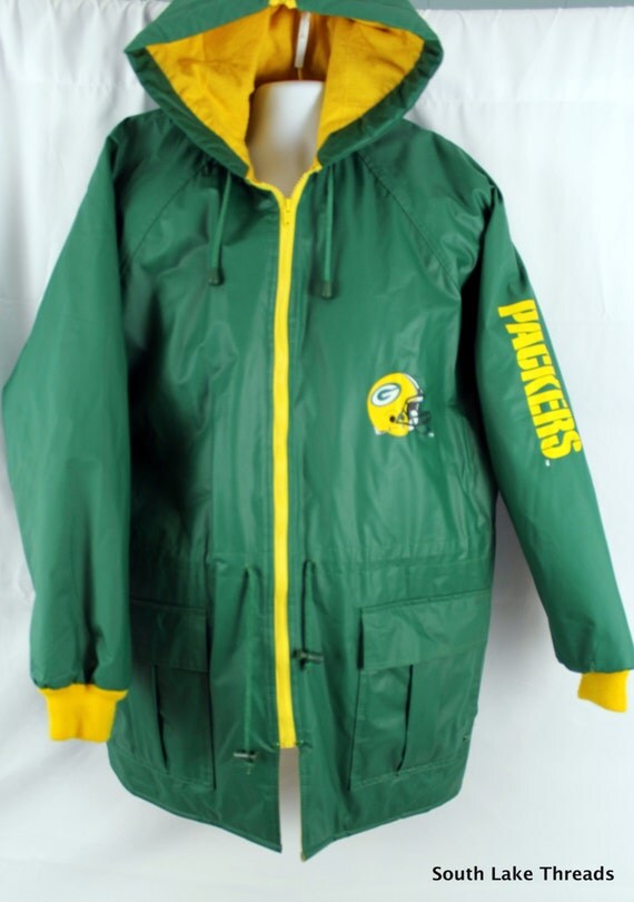 Vintage Green Bay Packers NFL Gameday Authentic Winter Jacket