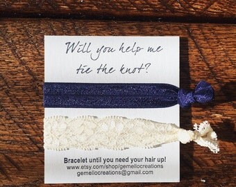 Wedding Favors, Will You Help Me Tie The Knot, Pick Your Color!, Flower Girl, Bridesmaid Proposal, Maid Of Honor, Bridesmaid, Wedding