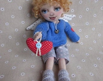 textile dolls Сhildren angel