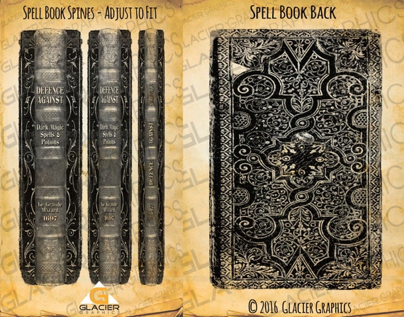 Spell Bookcover Halloween Witch Book Wizard by ...