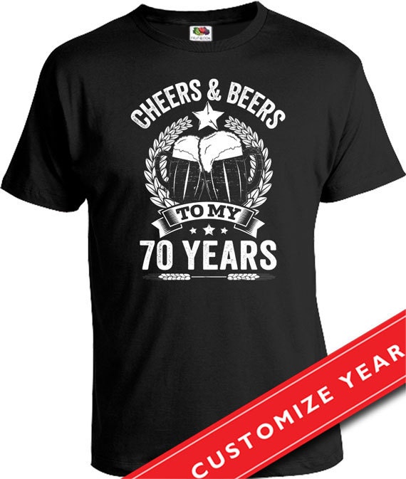 70th Birthday Gift Ideas For Men 70th Birthday Man Cheers And