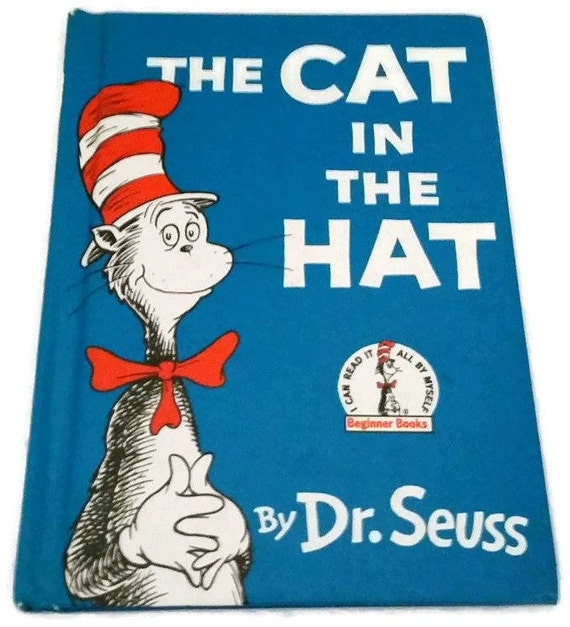 The Cat In The Hat Hardcover Renewed 1985 Children's Book