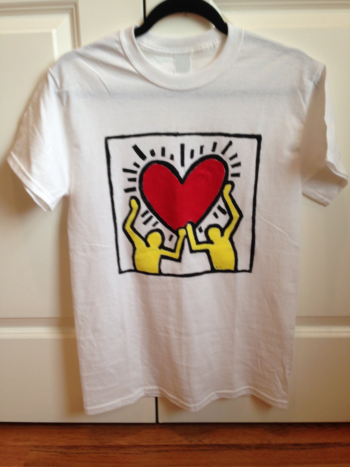 keith haring new york shirt