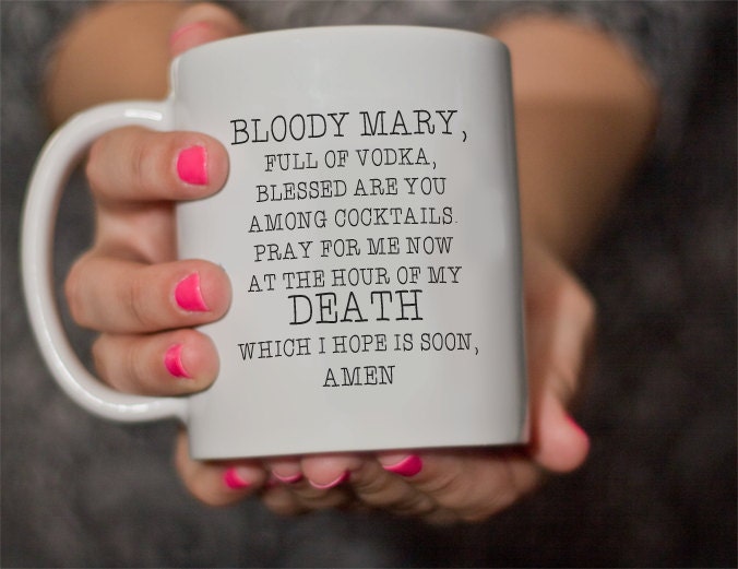 Coffee mug Archer Bloody Mary Prayer Vodka