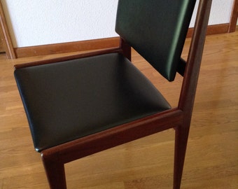 Mid Century Modern Chair, Black Desk Chair, Modern Chair, Vintage Chair