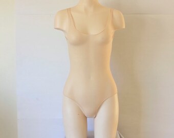 Sheer Nude Bodysuit: Sheer Lingerie, Sexy Leotard, Bodysuit, Sexy Nude Lingerie, Sexy Bodysuit, Sheer Bodysuit, Sexy Nude Mesh Lingerie