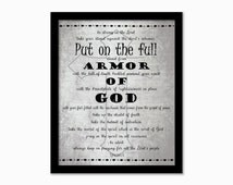 Unique armor of god related items | Etsy