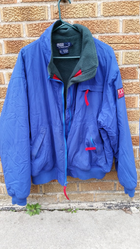 Vintage Polo Ralph Lauren Ski Hi Tech Jacket by VintageGear4Less