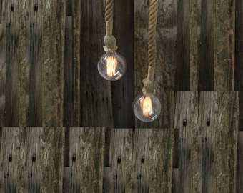 Antique Pulley Edison Bulb Pendant