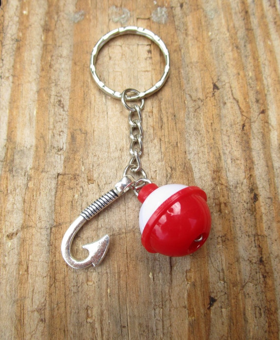 Fish Hook Keychain Fish Keychain Fishing Bobber