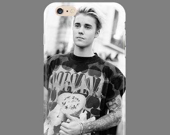 Case for Iphone or Samsung Justin Bieber Iphone 4 4S 5 5S 6 6S 6 7 Plus SE Galaxy S4 S5 S6 S7 Edge Note 3 4 5 7 S8 J3 Active LG HTC Moto