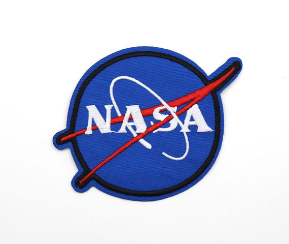 NASA Logo Sew On / Iron On DIY Patch by craftsuppliesworld on Etsy