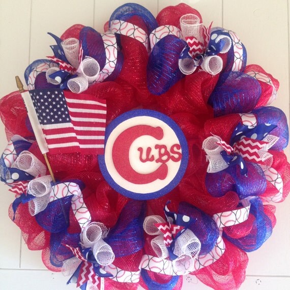 Chicago Cubs Wreath