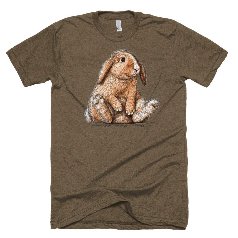 Fluffy Bunny T Shirt Baby Animal Bunny Rabbit Tee