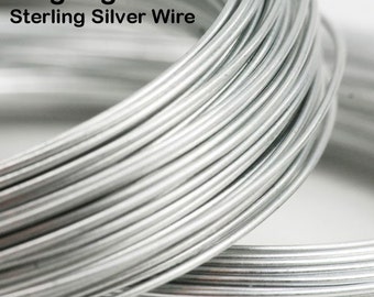 18 gauge Sterling Silver Wire (DS, by the foot)