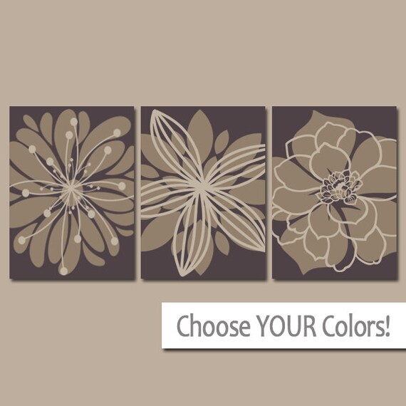 Brown Beige Bedroom Canvas or Prints Bathroom Artwork Bedroom