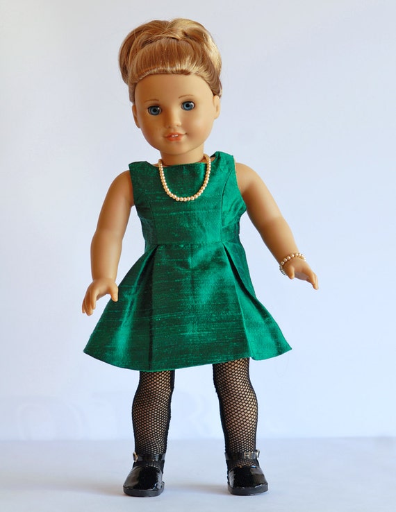 American Girl Doll Clothing Party Dress With Accessories