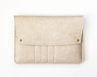 MacBook Pro Sleeve, Leather Laptop Case, Tan Leather Laptop Sleeve, MacBook Pro 13" Cover, MacBook Pro 15" Case, Tan Leather Laptop Folio
