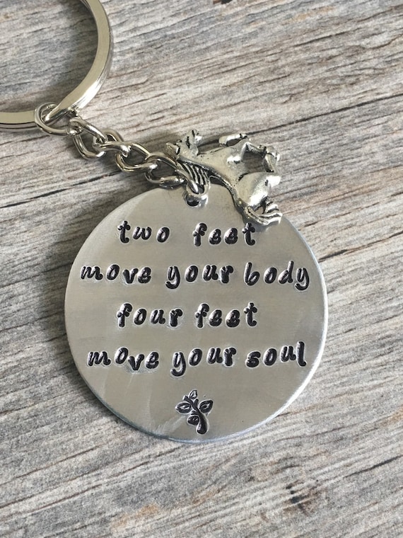 Two Feet Move Your Body Four Feet Move Your Soul Two feet move your body four feet move your soul hand stamped