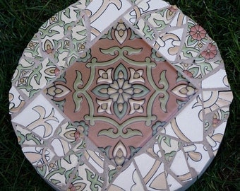 RESERVED FOR GERALDINE Mosaic Stepping Stone