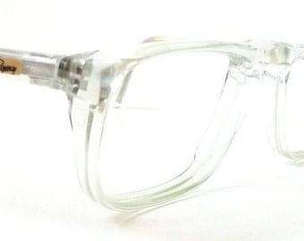 men's clear plastic eyeglass frames