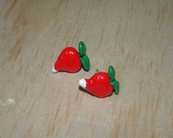 Luna Lovegood Clay Radish Stud Earrings