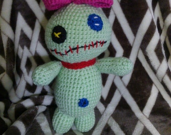 Crochet Scrump doll Lilo ans Stitch