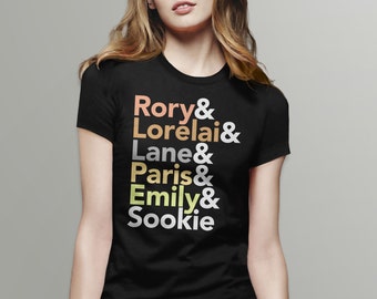 Gilmore Girls Shirt, Gilmore Girls Gift for Women Tshirt, Gilmore Girls Tshirt, TV Show Shirt, Lorelai to my Rory Shirt, Helvetica T Shirt