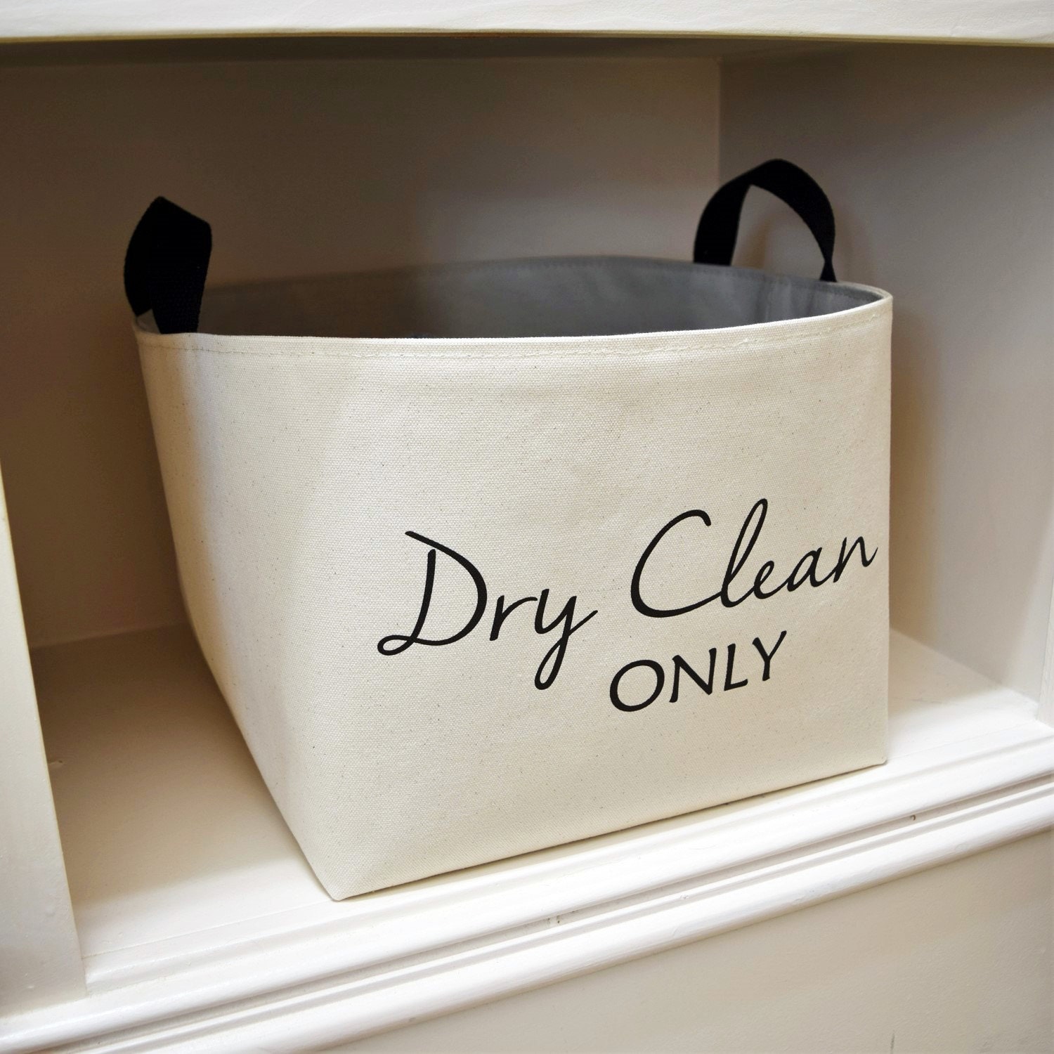 Dry Clean Only Laundry Basket by asouthernbucket on Etsy