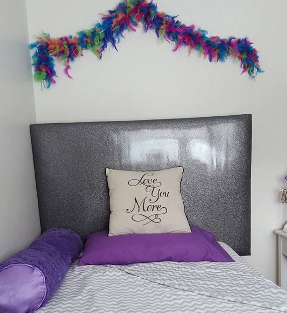Items similar to Glitter Overload Twin Headboard on Etsy
