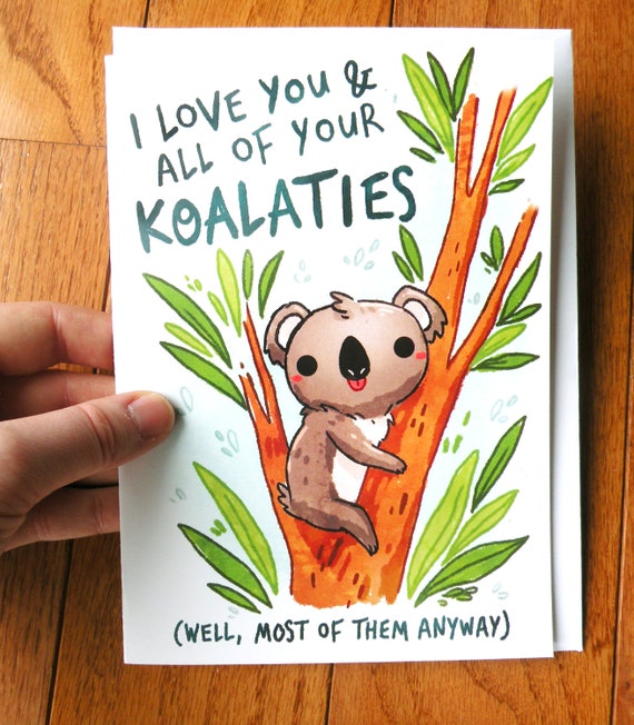 Awesome 22 Koala Anniversary Card Awesome 22 Koala Anniversary Card