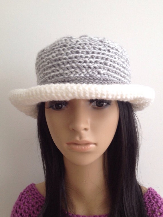 Crochet Cloche.....Crochet Hat..... Crochet Brim