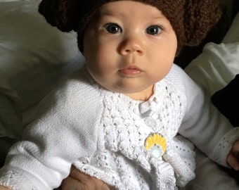 Princess Leia/Beanie/Wig Hat/Photo Prop/ #2016G4