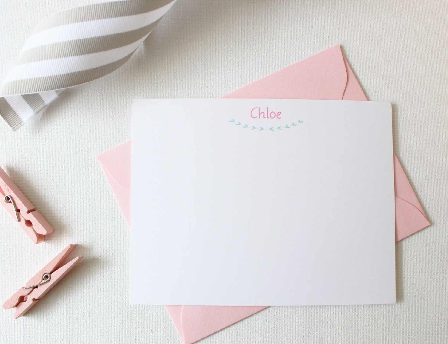 Personalized Stationery Set for Girls Childrens Stationary