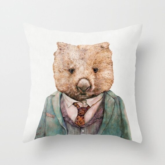 wombat pillow case