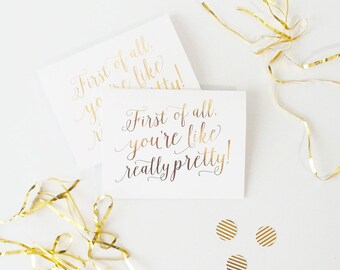 Cute Bridesmaid Proposal, Will You Be My Bridesmaid Cards - Be My Junior Bridesmaid, Maid Of Honor, Flower Girl, Any Role - FOIL, WILL YOU