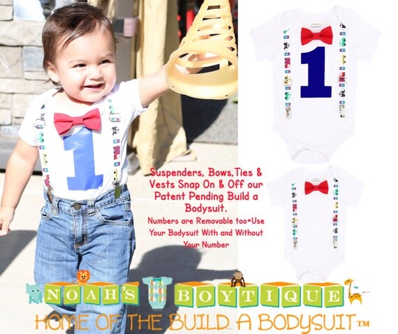 Baby Boy Transportation Birthday Party Outfit - Car Truck Baby Outfit - Boys First Birthday - Transportation Theme - Police Fire Truck Il_570xn