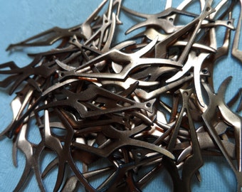 Copper coated steel drops,1&1/4",50pcs-ERG108