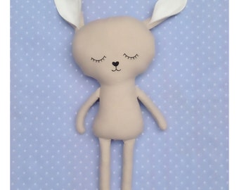Sleeping Rabbit Soft Toy