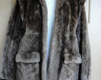 Genuine Givenchy fully lined soft fur coat maybe chinchilla