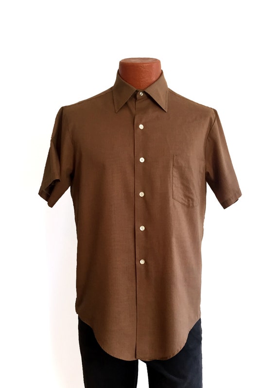 mens 60s button down shirts