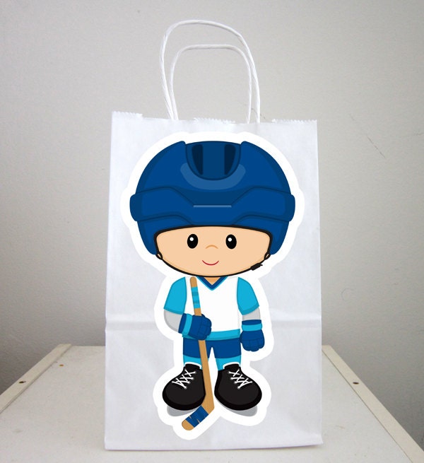 Hockey Goody Bags Hockey Favor Bags Hockey Party Bags