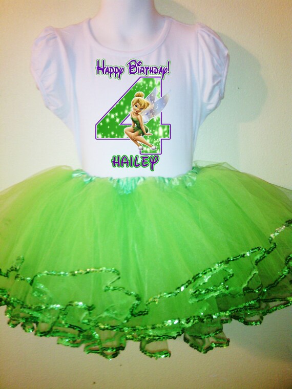 tinkerbell tutu birthday outfits