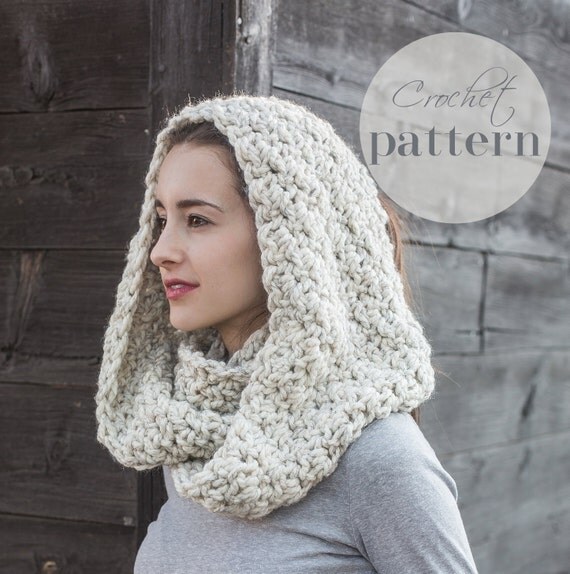 Crochet Patterns // Infinity Scarf Pattern // Beginner Crochet