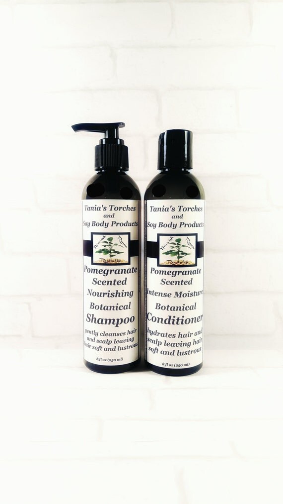 Aloe Vera Shampoo and Conditioner Set Organic by TaniasTorches